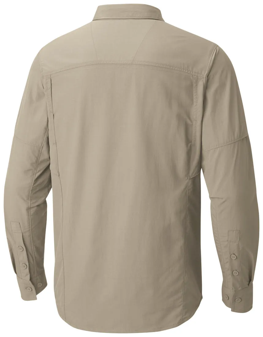 Columbia Men Beige Silver Ridge Long Sleeve Shirt