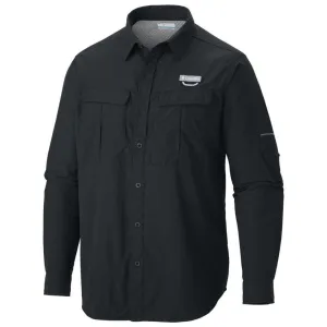 Columbia Men Black Cascades Explorer Long Sleeve Shirt