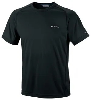 Columbia Men Black Mountain Tech III Short Sleeve Crew T-Shirt