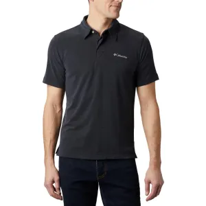 Columbia Men Black Sun Ridge Polo T-Shirt
