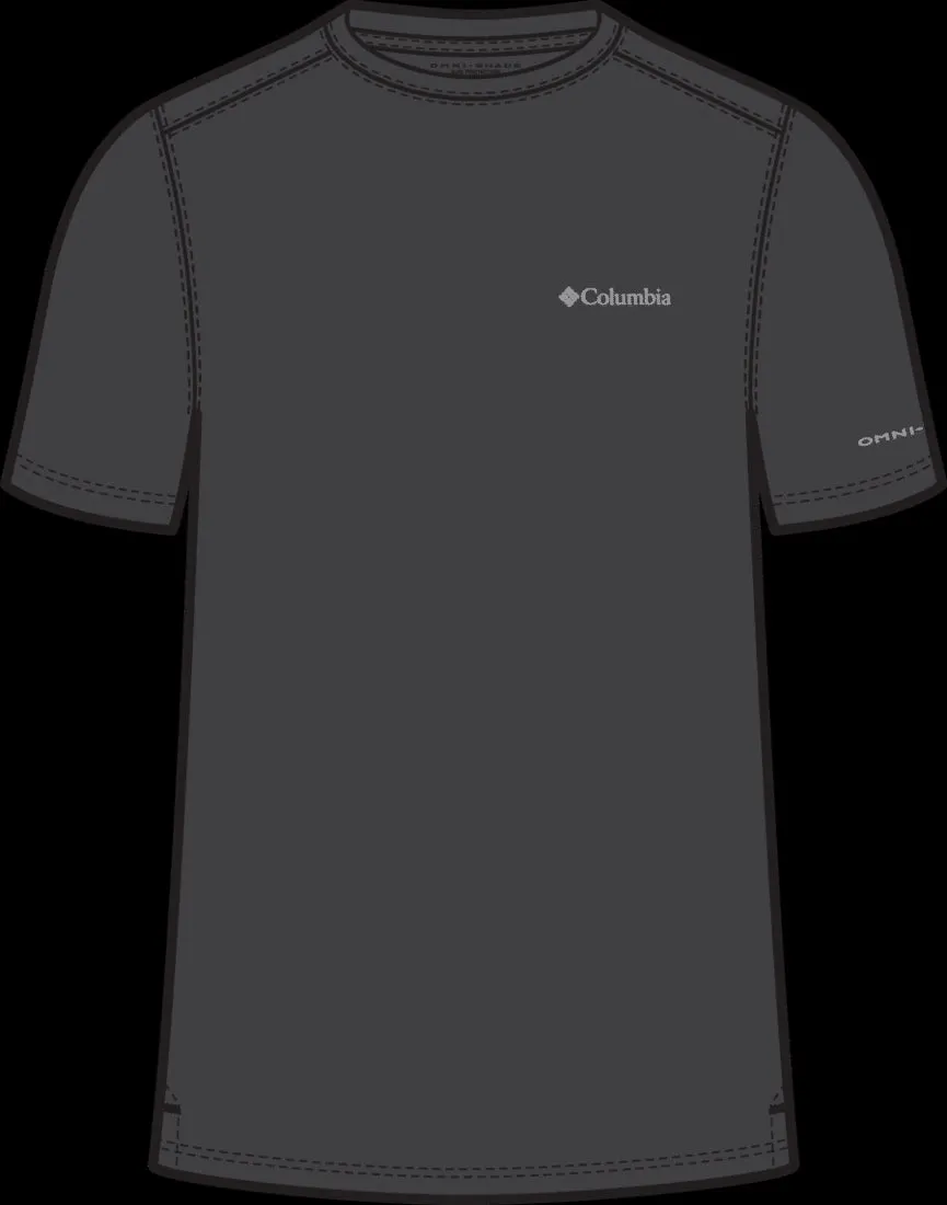Columbia Men Black Utilizer Short Sleeve Crew T-Shirt
