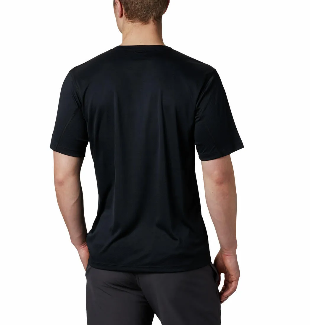 Columbia Men Black Zero Rules Short Sleeve T-Shirt