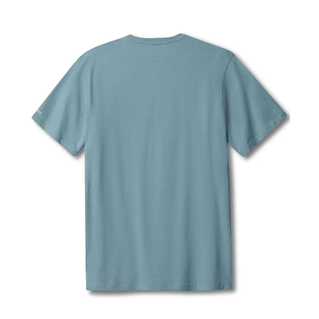 Columbia Men Blue Columbia Earth Day Tee