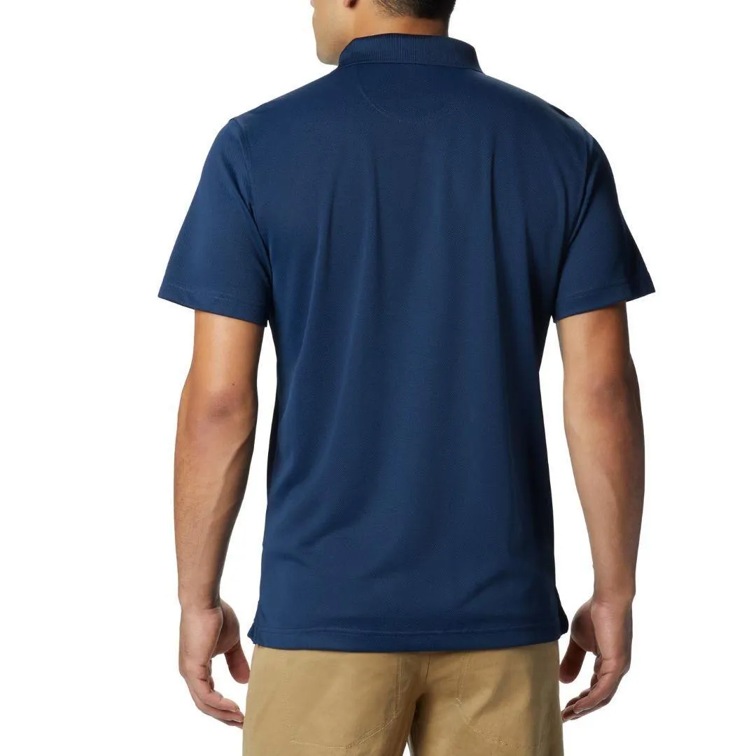 Columbia Men Blue Utilizer Polo T-Shirt