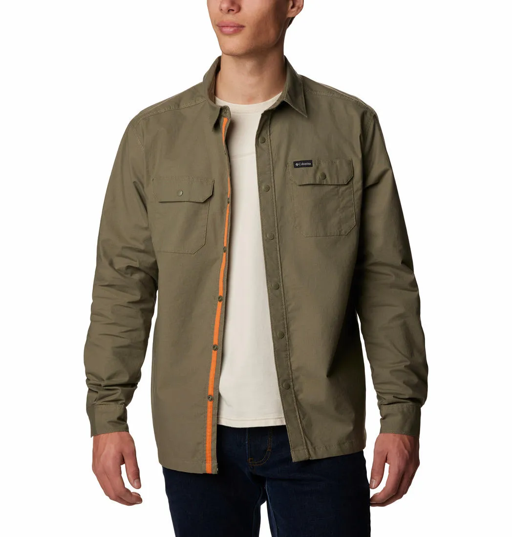 Columbia Men Green Landroamer Lined Shirt