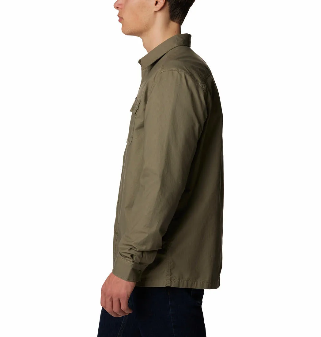 Columbia Men Green Landroamer Lined Shirt