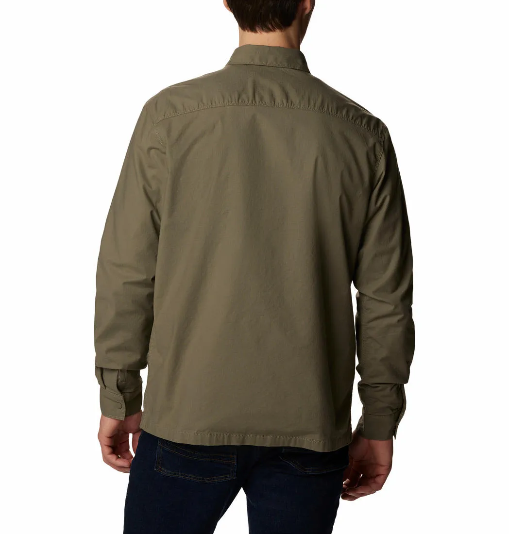 Columbia Men Green Landroamer Lined Shirt