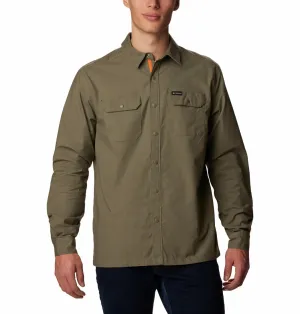 Columbia Men Green Landroamer Lined Shirt