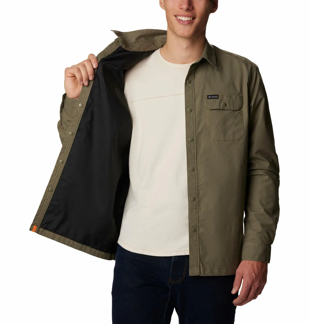 Columbia Men Green Landroamer Lined Shirt