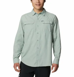 Columbia Men Green Silver Ridge2.0 Long Sleeve Shirt