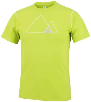 Columbia Men Green Zero Rules Short Sleeve Graphic T-Shirt