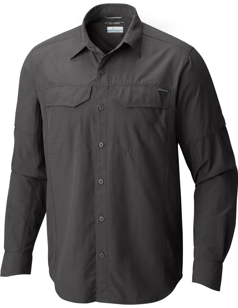 Columbia Men Grey Silver Ridge Long Sleeve Shirt