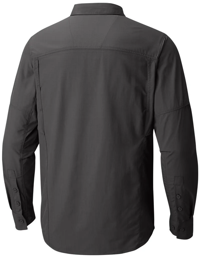Columbia Men Grey Silver Ridge Long Sleeve Shirt