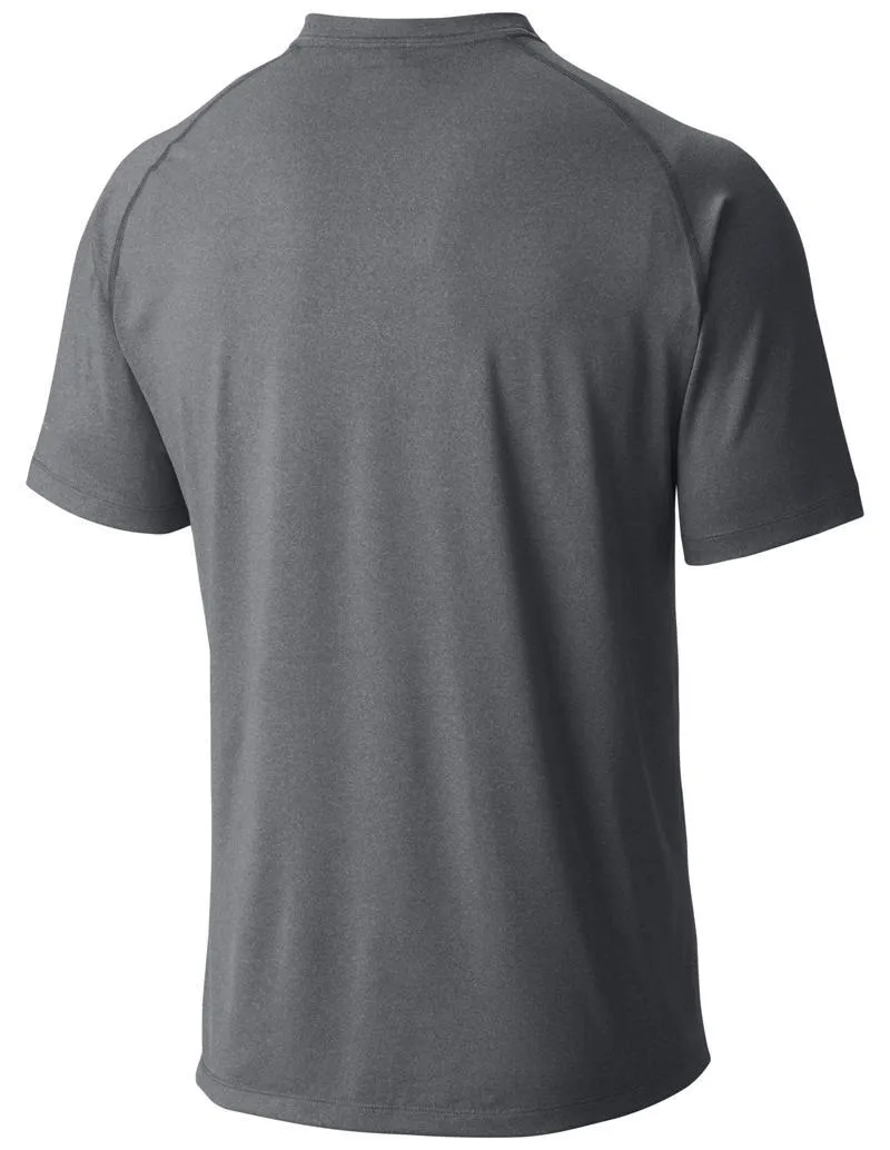 Columbia Men Grey Tuk Mountain Mens Short Sleeve T-Shirt