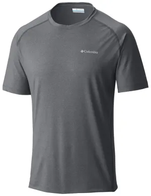 Columbia Men Grey Tuk Mountain Mens Short Sleeve T-Shirt
