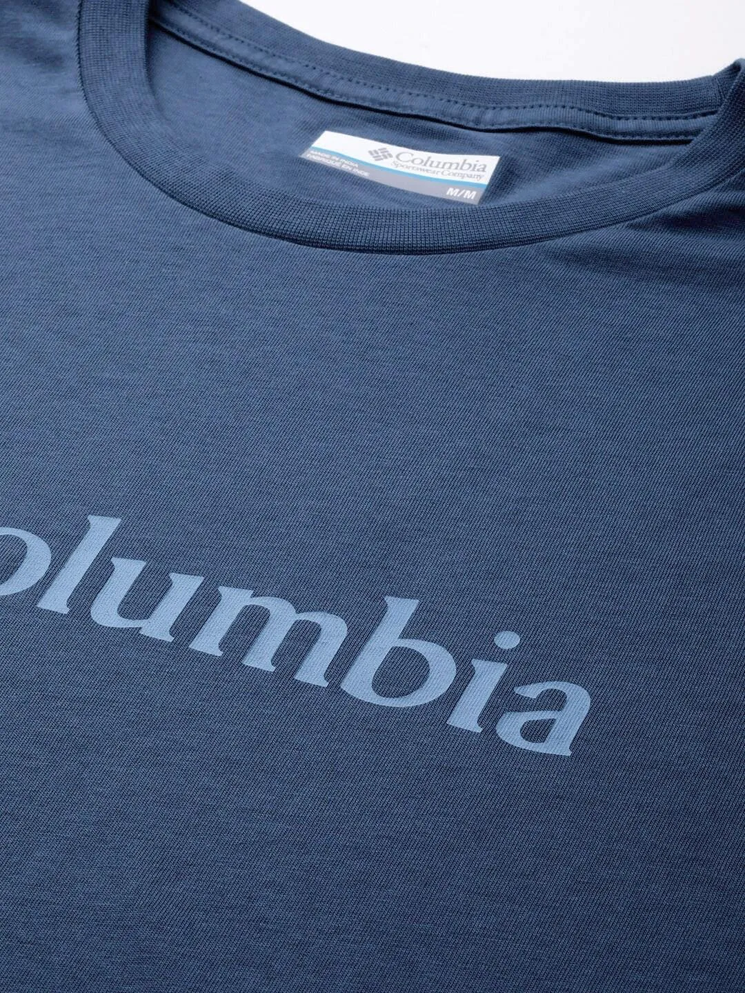 Columbia Men Navy Blue CSC Basic Logo Short Sleeve T-Shirt