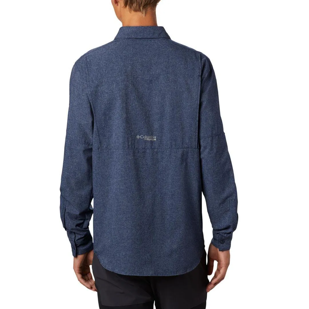 Columbia Men Navy Blue Irico Mens Long Sleeve Shirt