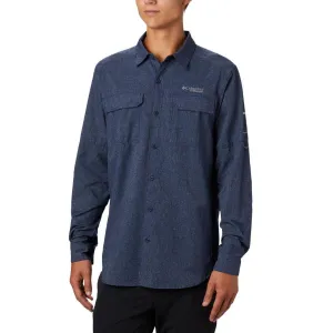 Columbia Men Navy Blue Irico Mens Long Sleeve Shirt