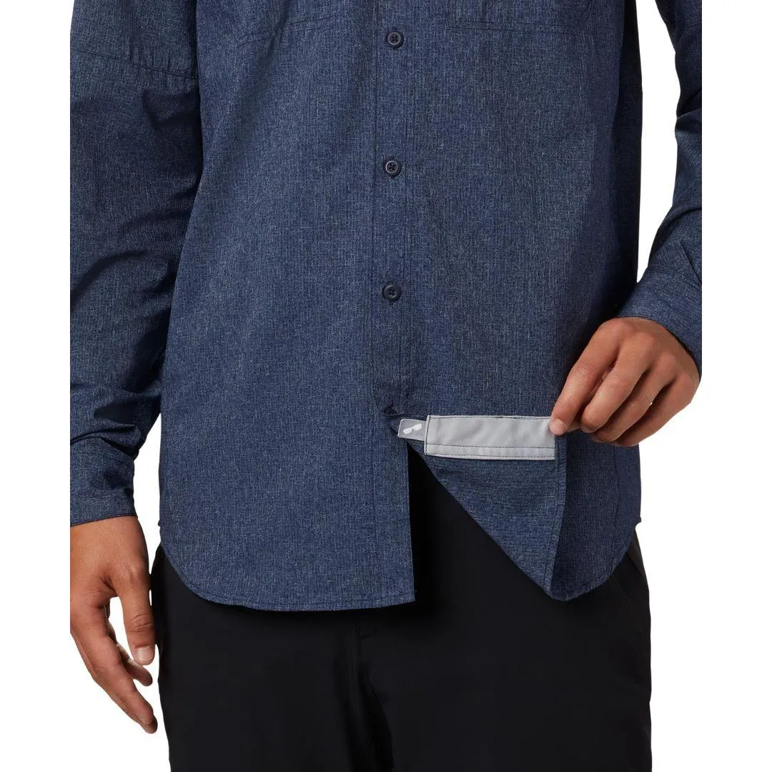 Columbia Men Navy Blue Irico Mens Long Sleeve Shirt