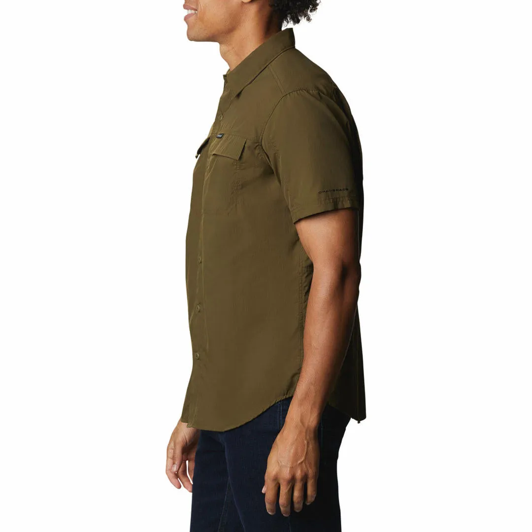Columbia Men Olive Silver Ridge 2.0 Short Sleeve Shirt
