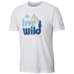 Columbia Men White Terra Vale T-Shirt