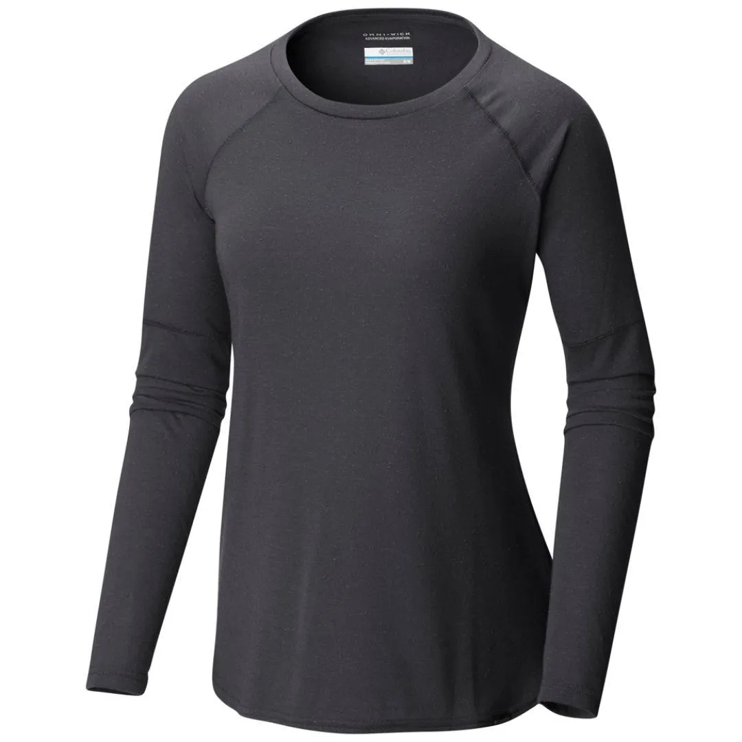 Columbia Women Black Trail Shaker II Long Sleeve T-Shirt