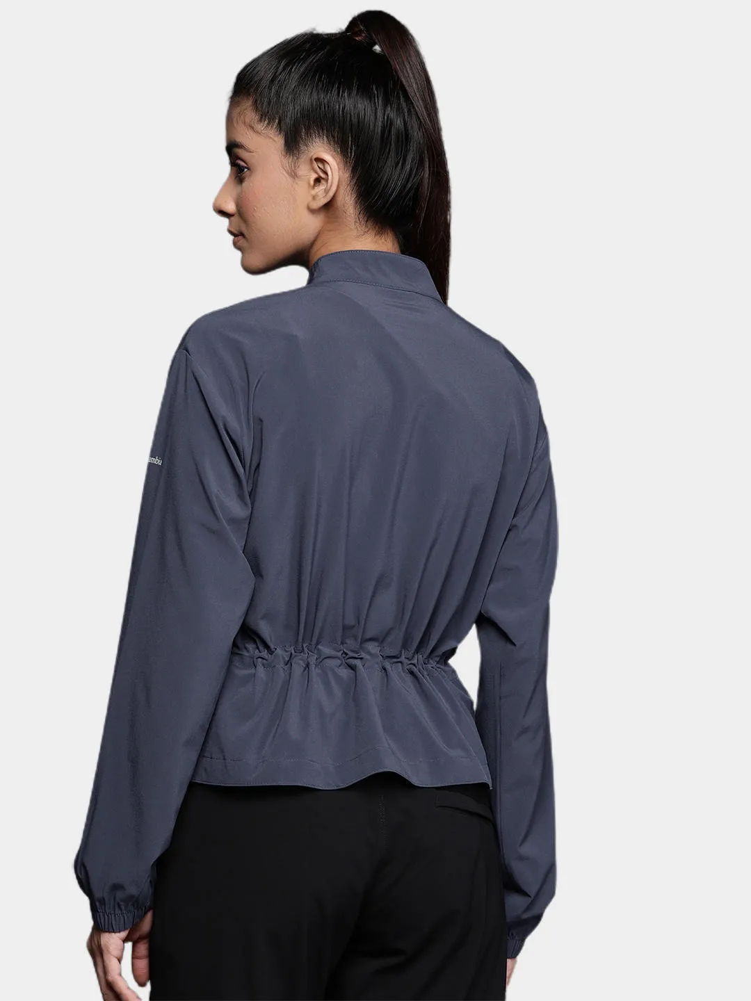 Columbia Women Blue Boundless Beauty Full Zip Shirts
