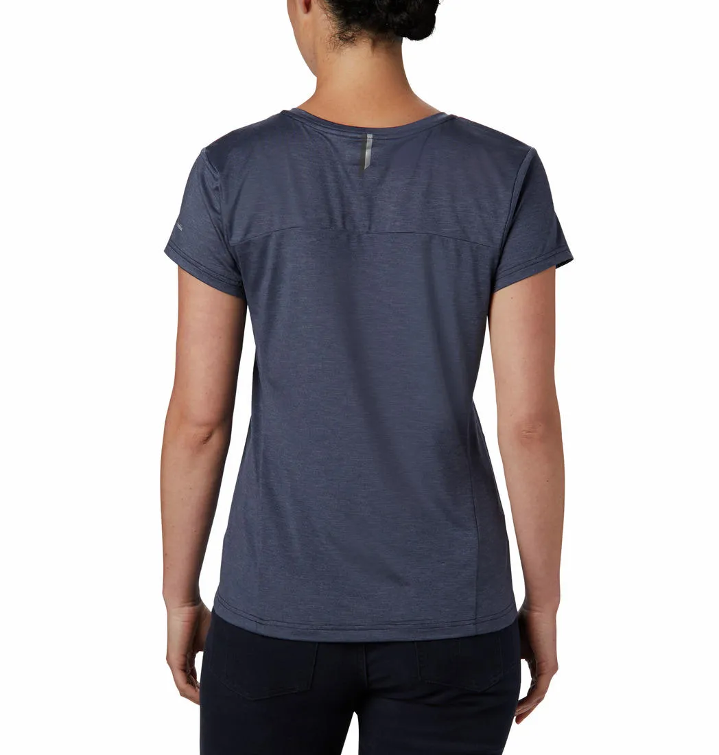 Columbia Women Blue Bryce SS T-Shirt