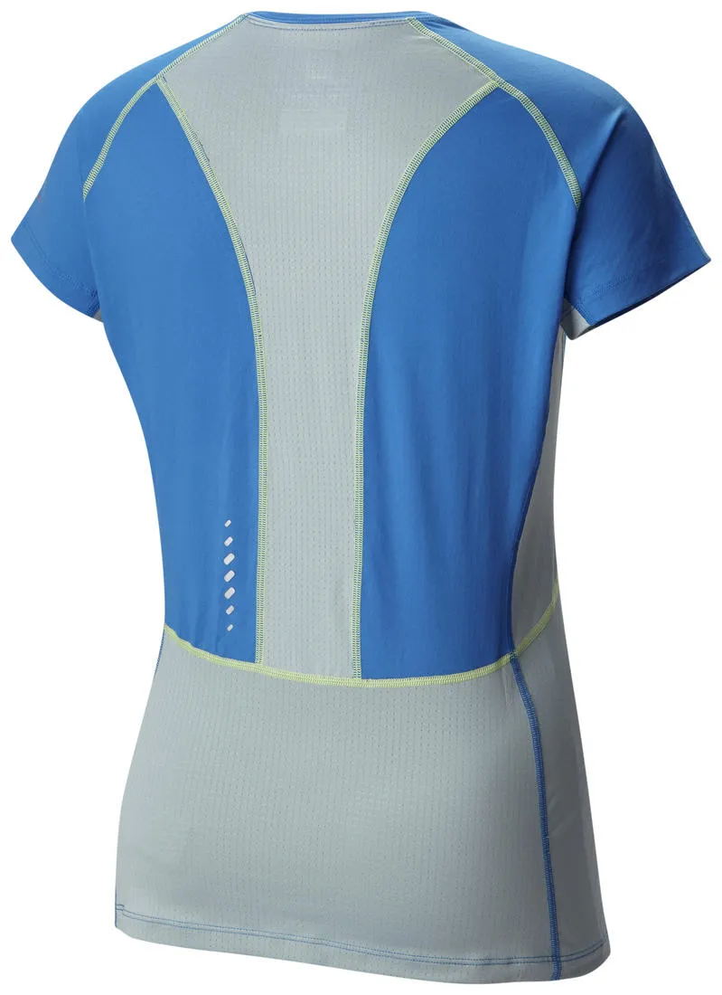 Columbia Women Blue Freeze Degree III Short Sleeve T-Shirt