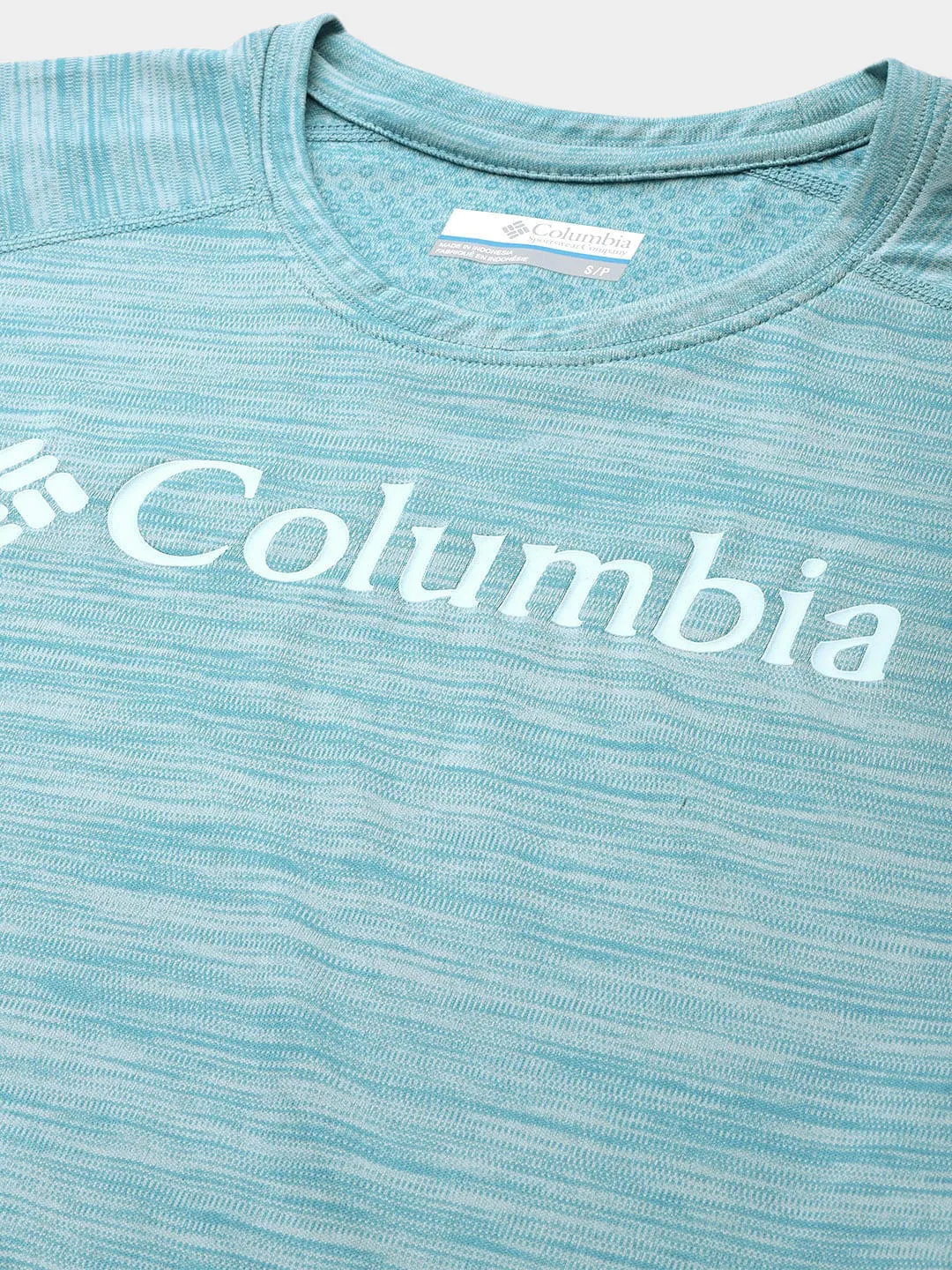 Columbia Women Blue W Zero Rules Graphic Crew T-Shirt