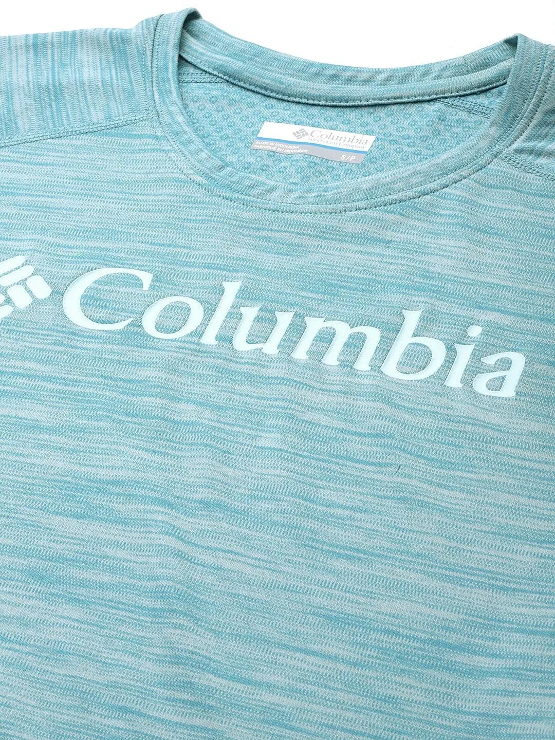 Columbia Women Blue W Zero Rules Graphic Crew T-Shirt