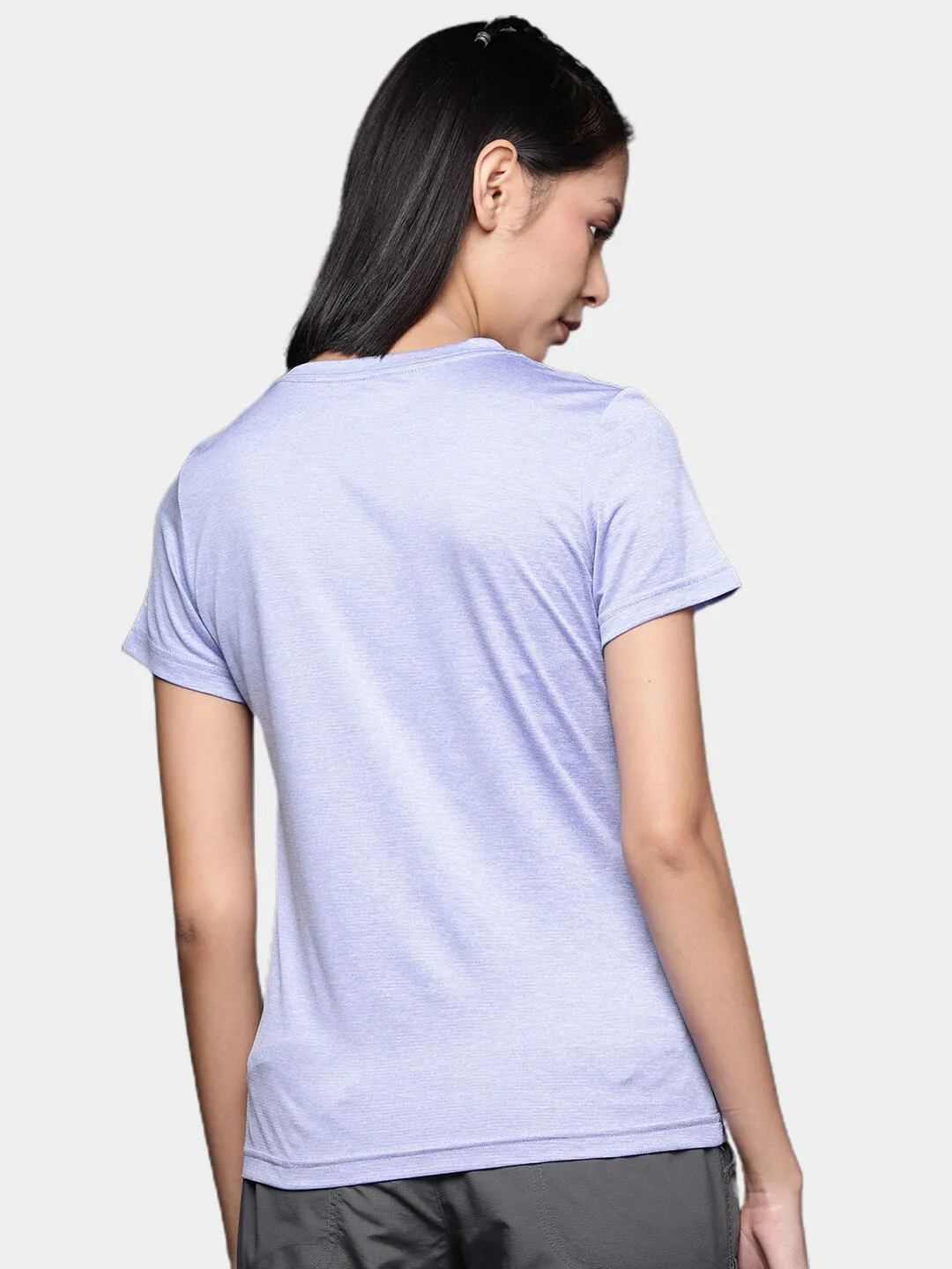 Columbia Women Purple Columbia Hike SS Crew T-Shirt