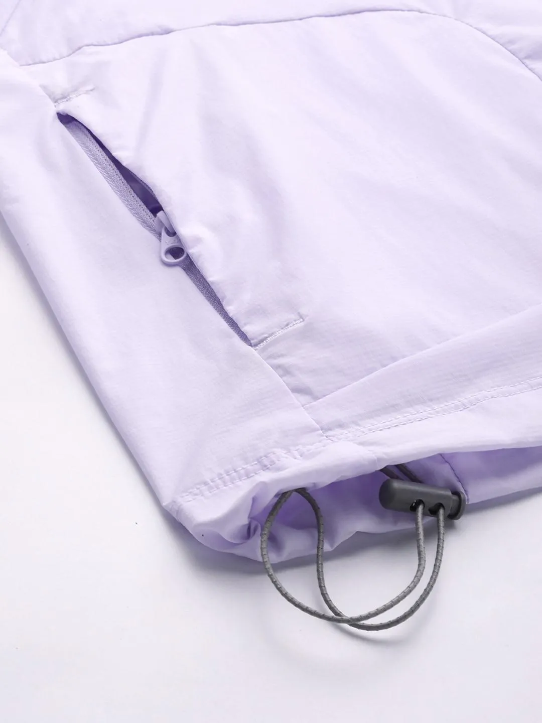 Columbia Women Purple W Titan Pass Lightweight 1/2 Zip Shirts