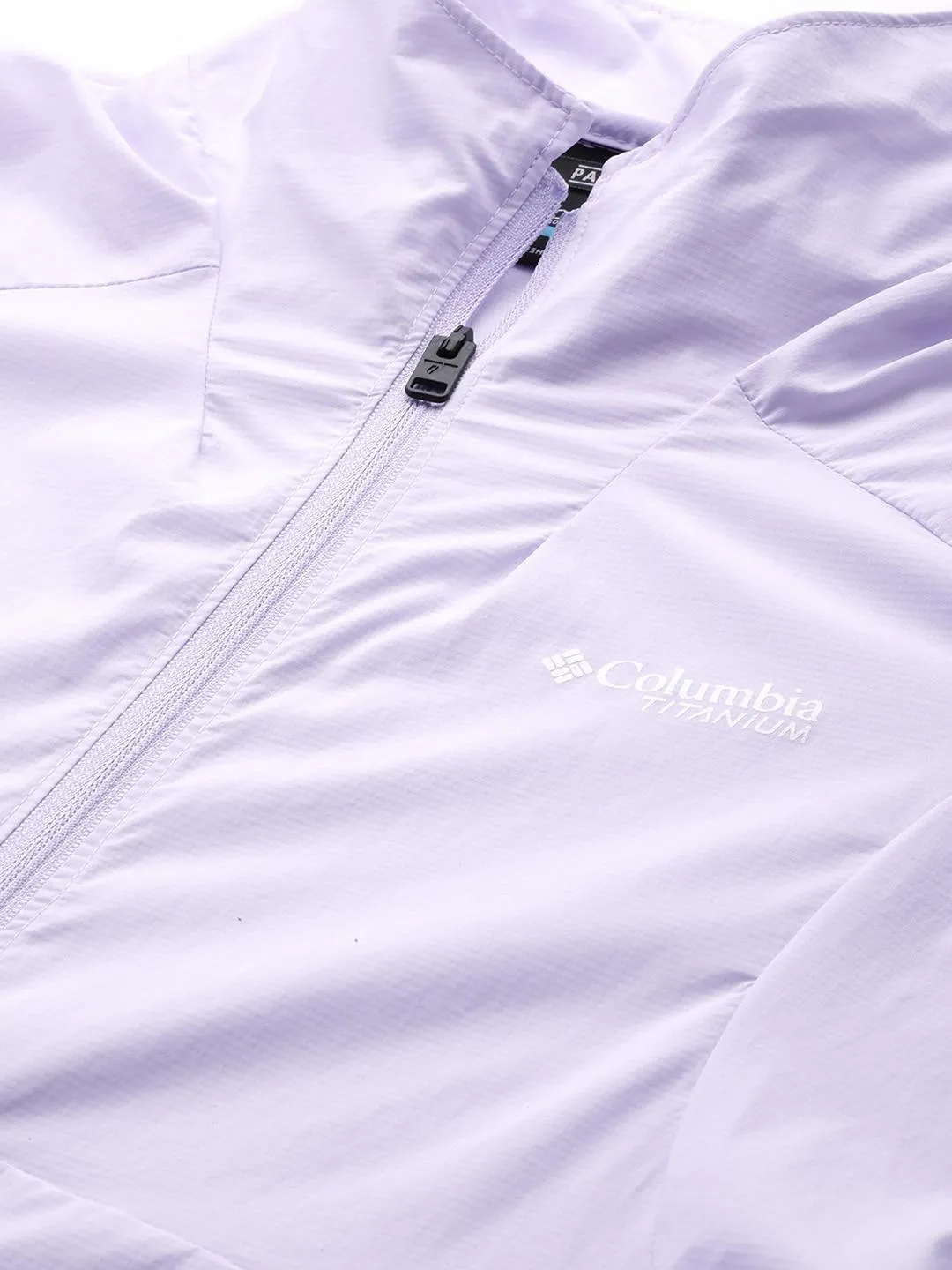 Columbia Women Purple W Titan Pass Lightweight 1/2 Zip Shirts