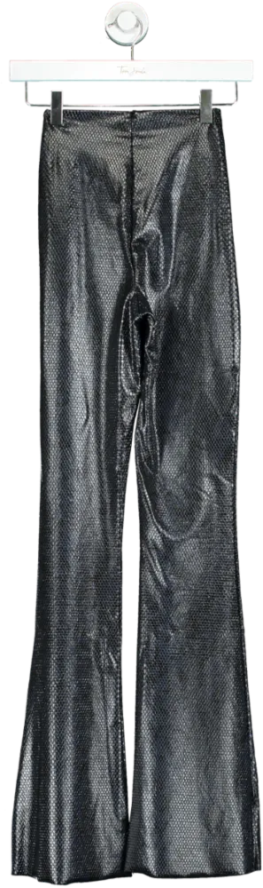 Commando Navy Snake Flared Leggings UK XS