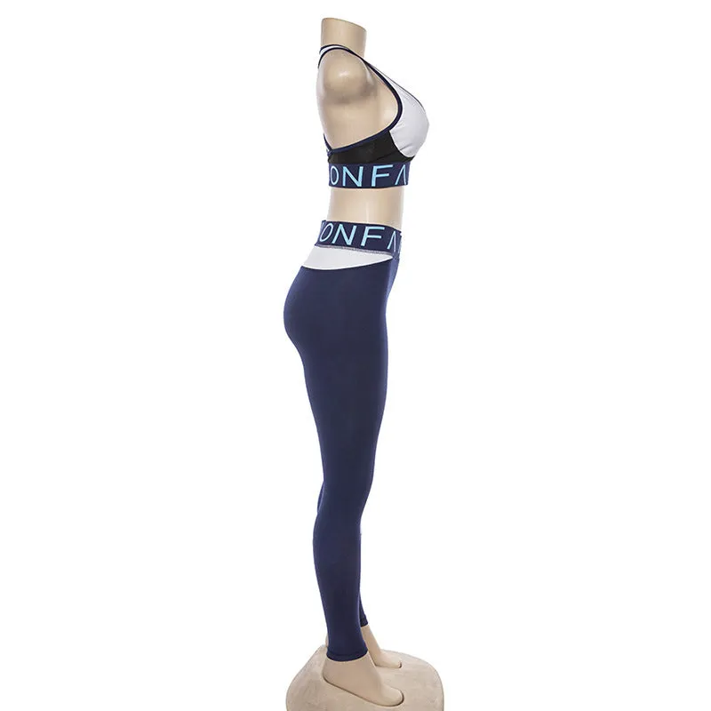 Contrast Yoga Fitness Set fashion