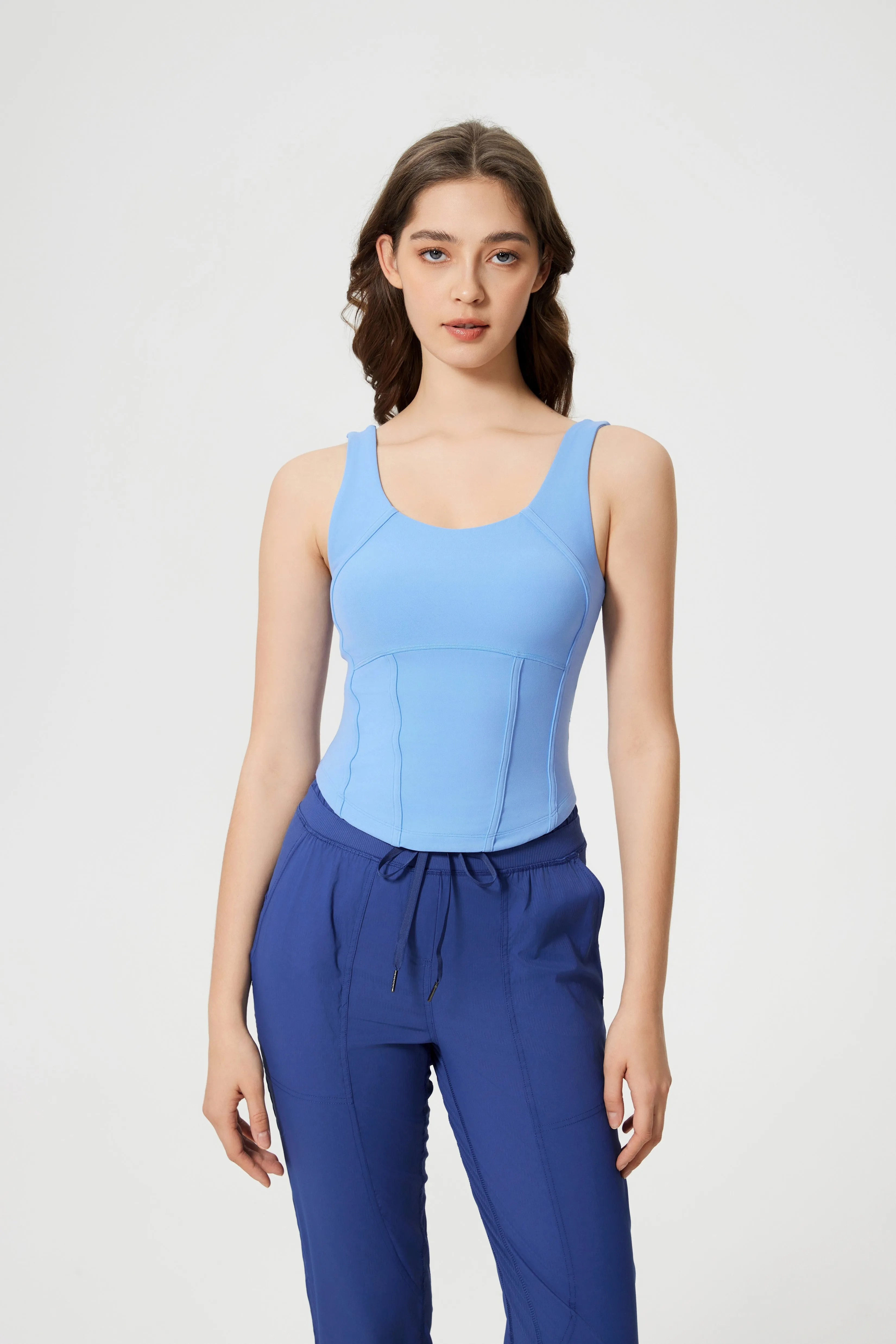 Cooling & Buttery Soft Corset Padded Top