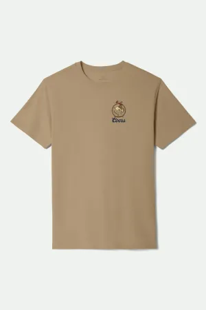 Coors Omaha S/S Standard T-Shirt - Tan