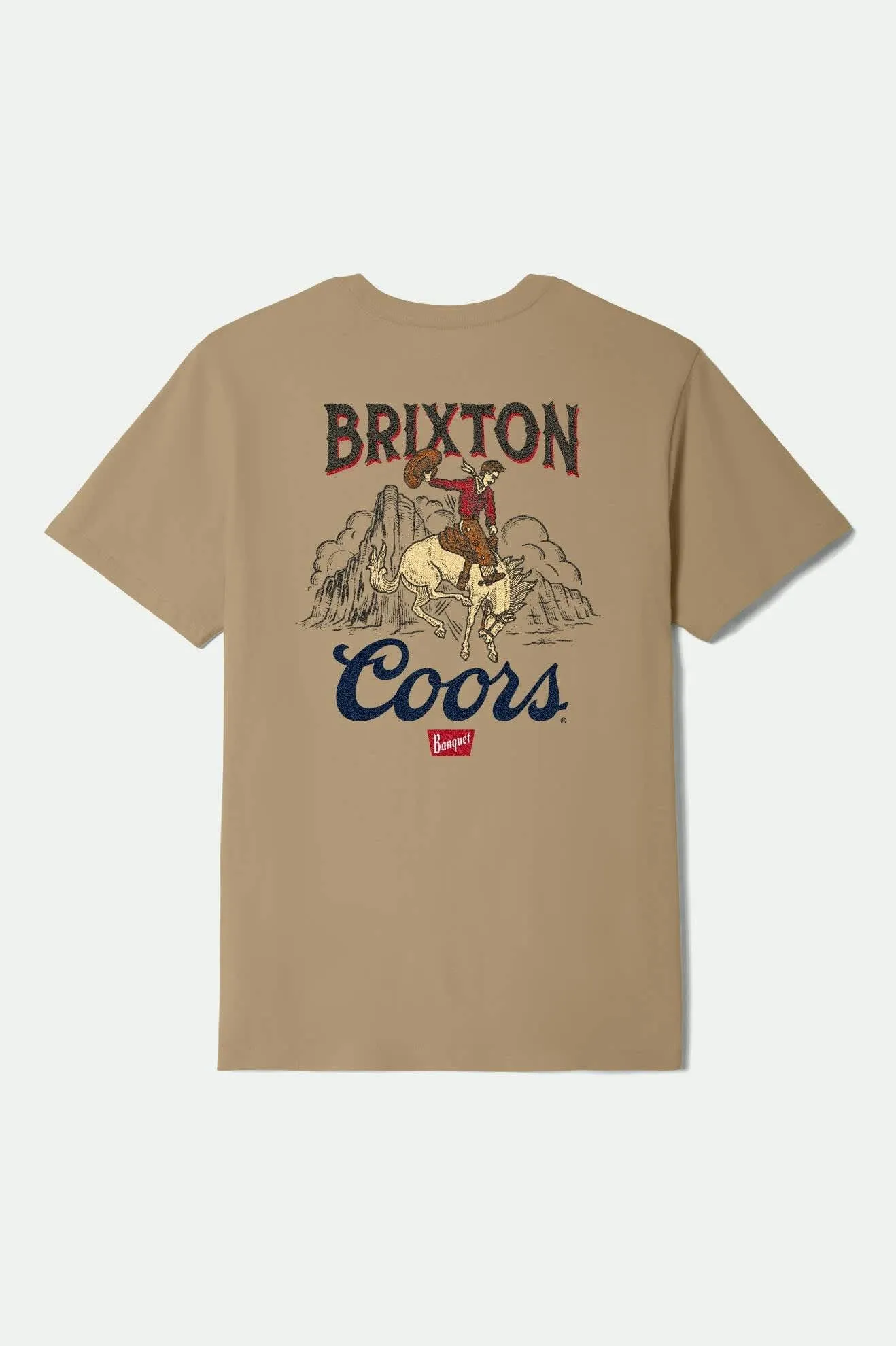 Coors Omaha S/S Standard T-Shirt - Tan