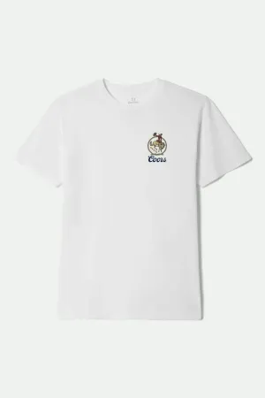 Coors Omaha S/S Standard T-Shirt - White