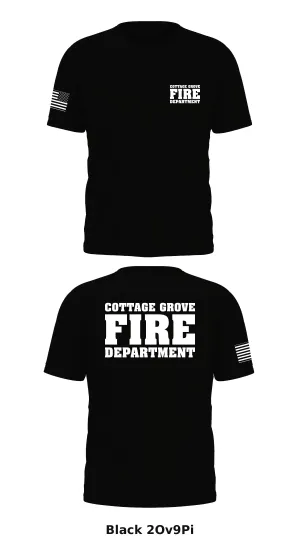 COTTAGE GROVE FIRE DEPARTMENT  Store 1 Core Men's SS Performance Tee - 2Ov9Pi