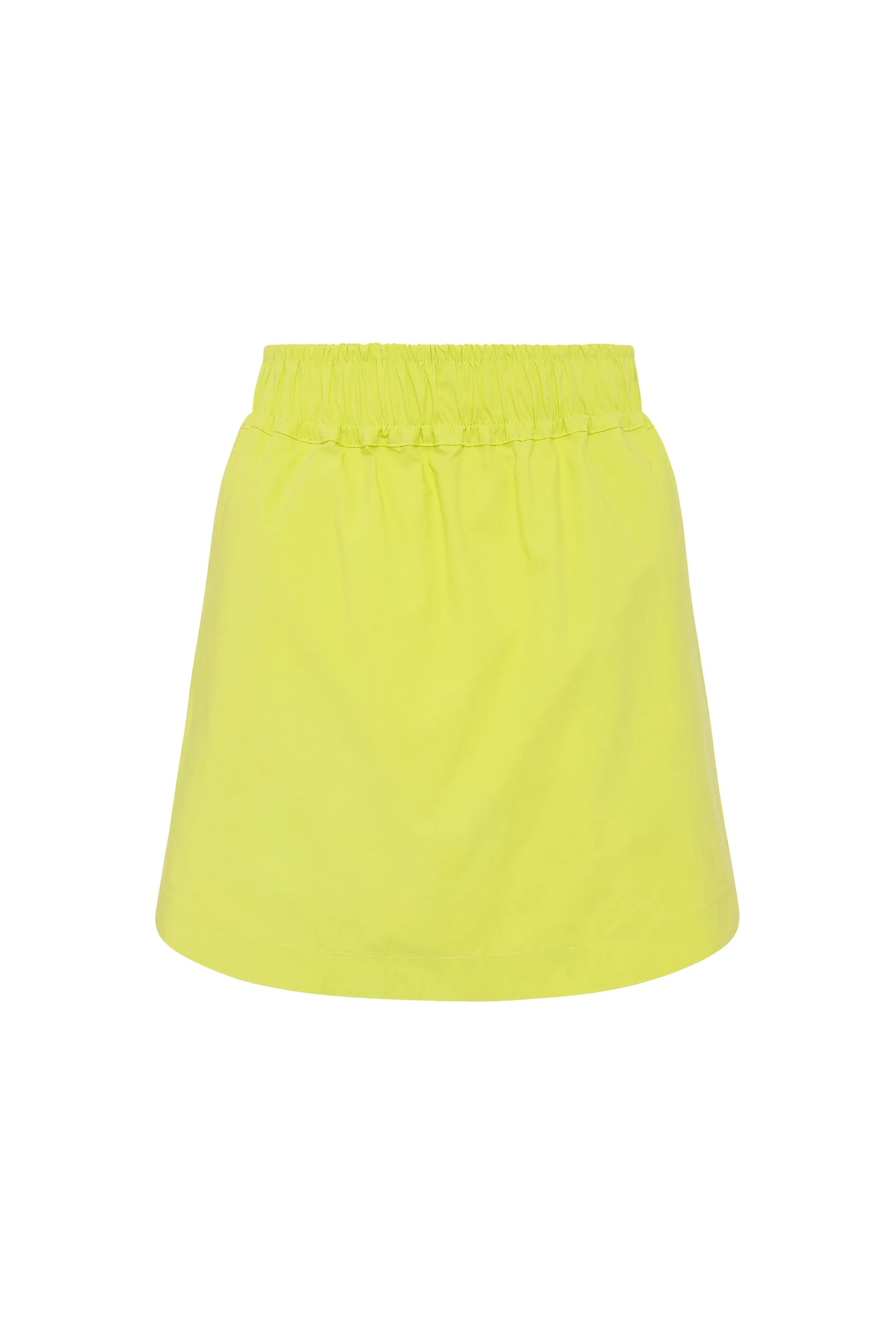 Cotton Canvas Tennis Skirt