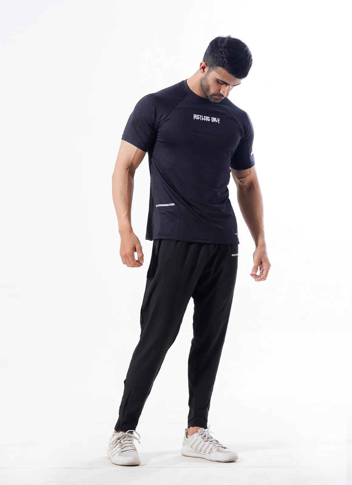 Crest Cardio Tshirt - Jet Black