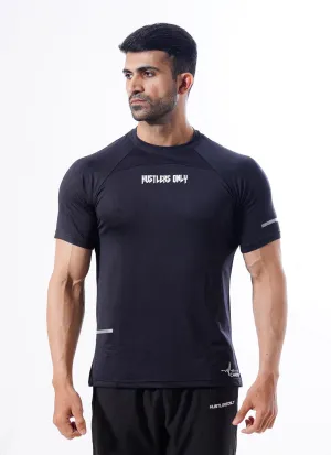 Crest Cardio Tshirt - Jet Black