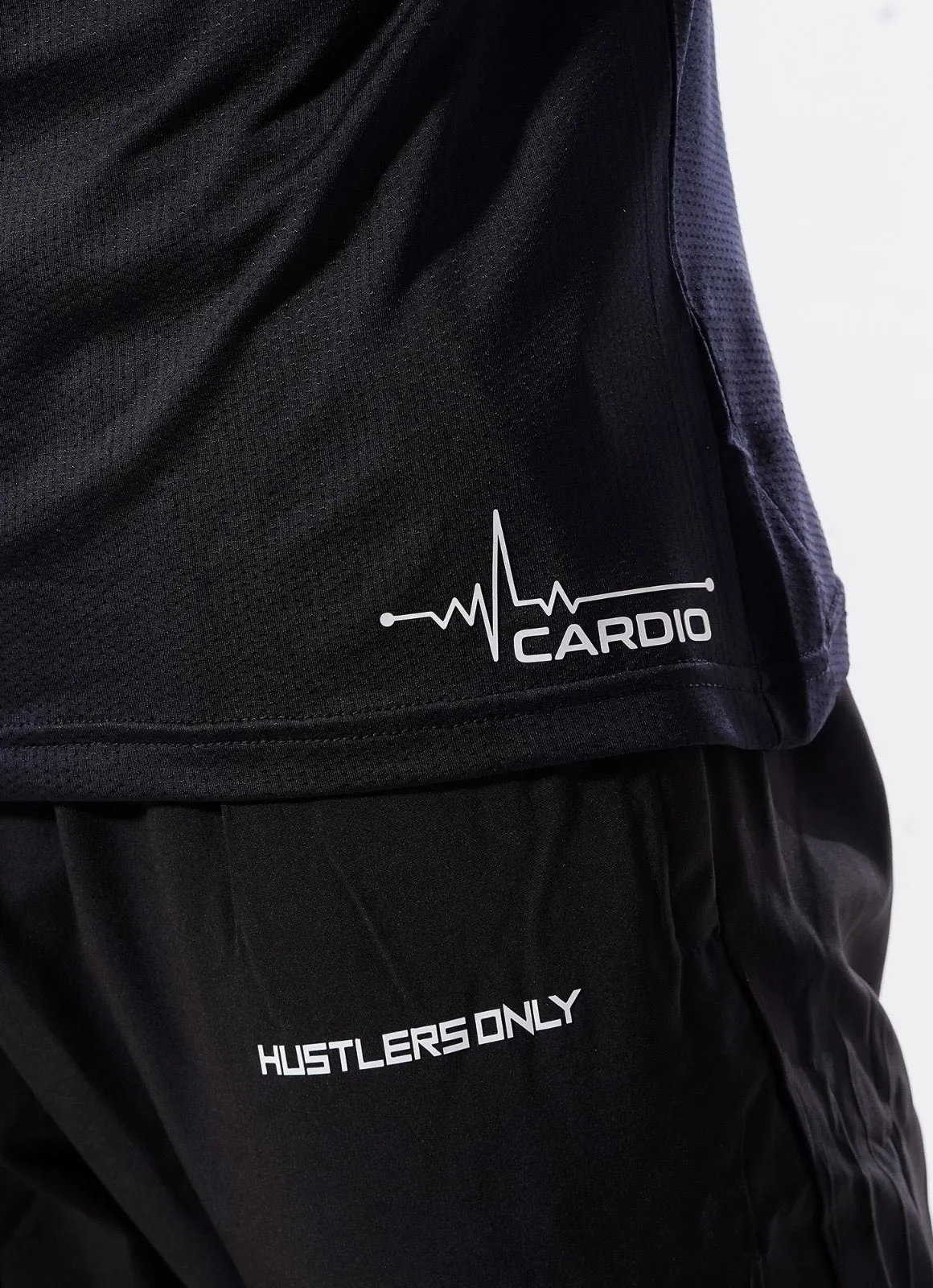 Crest Cardio Tshirt - Jet Black