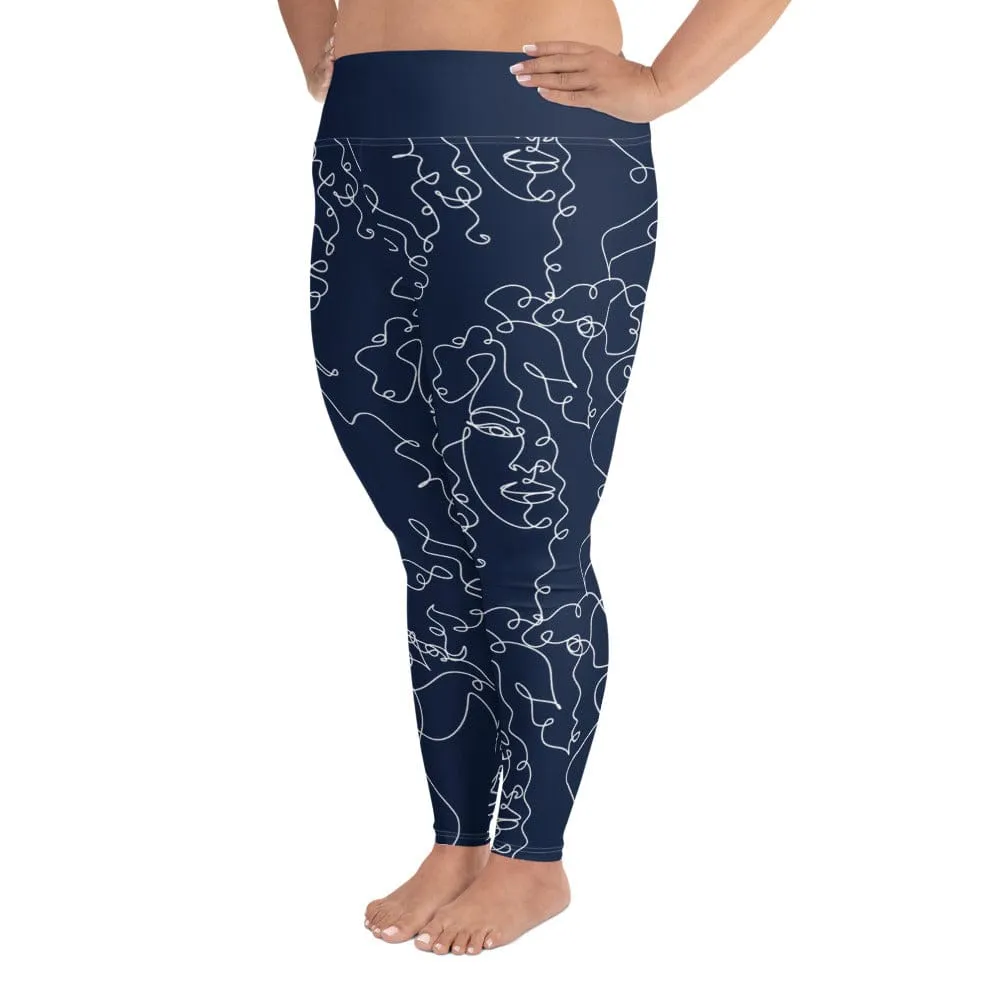 CurlyGirl Plus Size Leggings