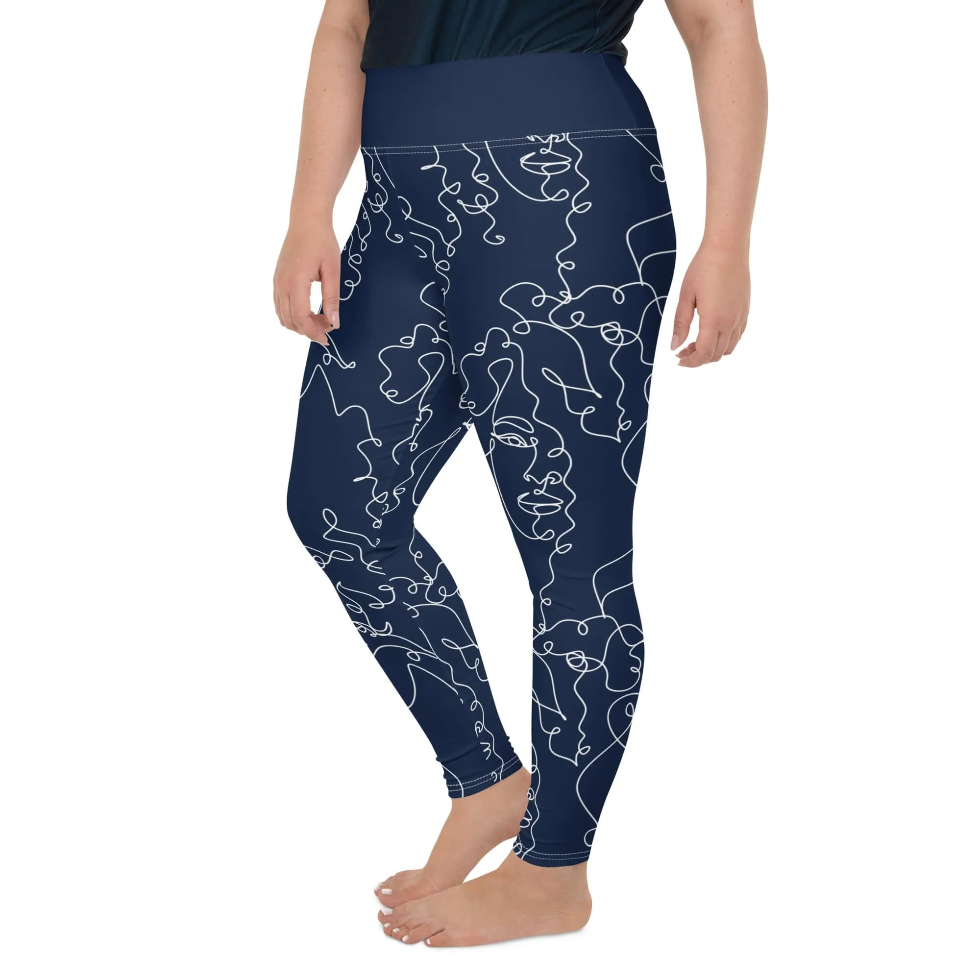 CurlyGirl Plus Size Leggings