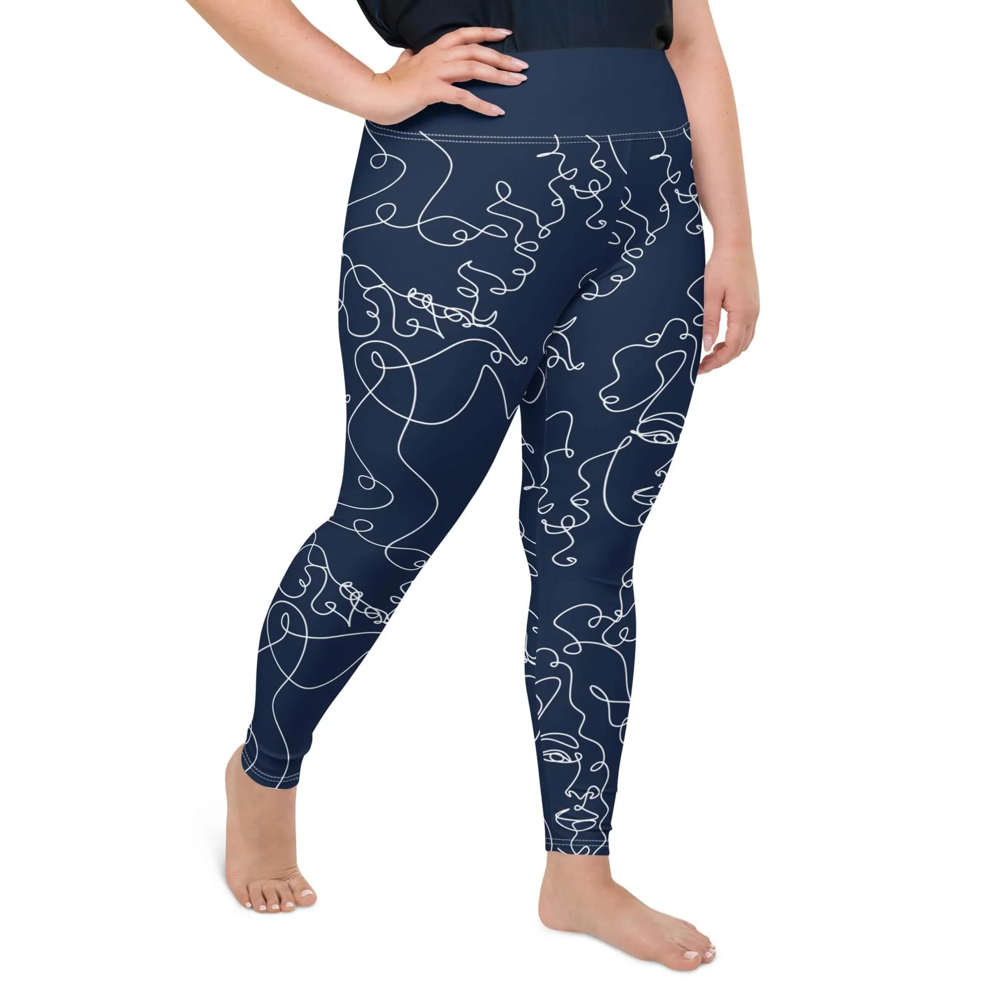 CurlyGirl Plus Size Leggings