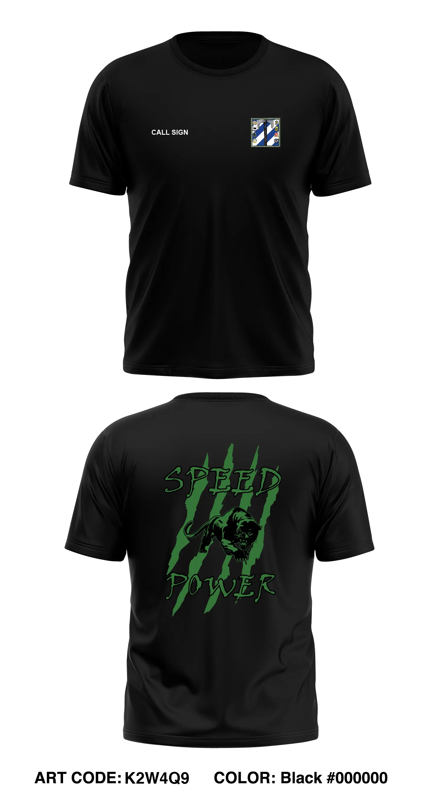 CUSTOM - 3-69 AR Store 1 Core Men's SS Performance Tee - K2W4Q9