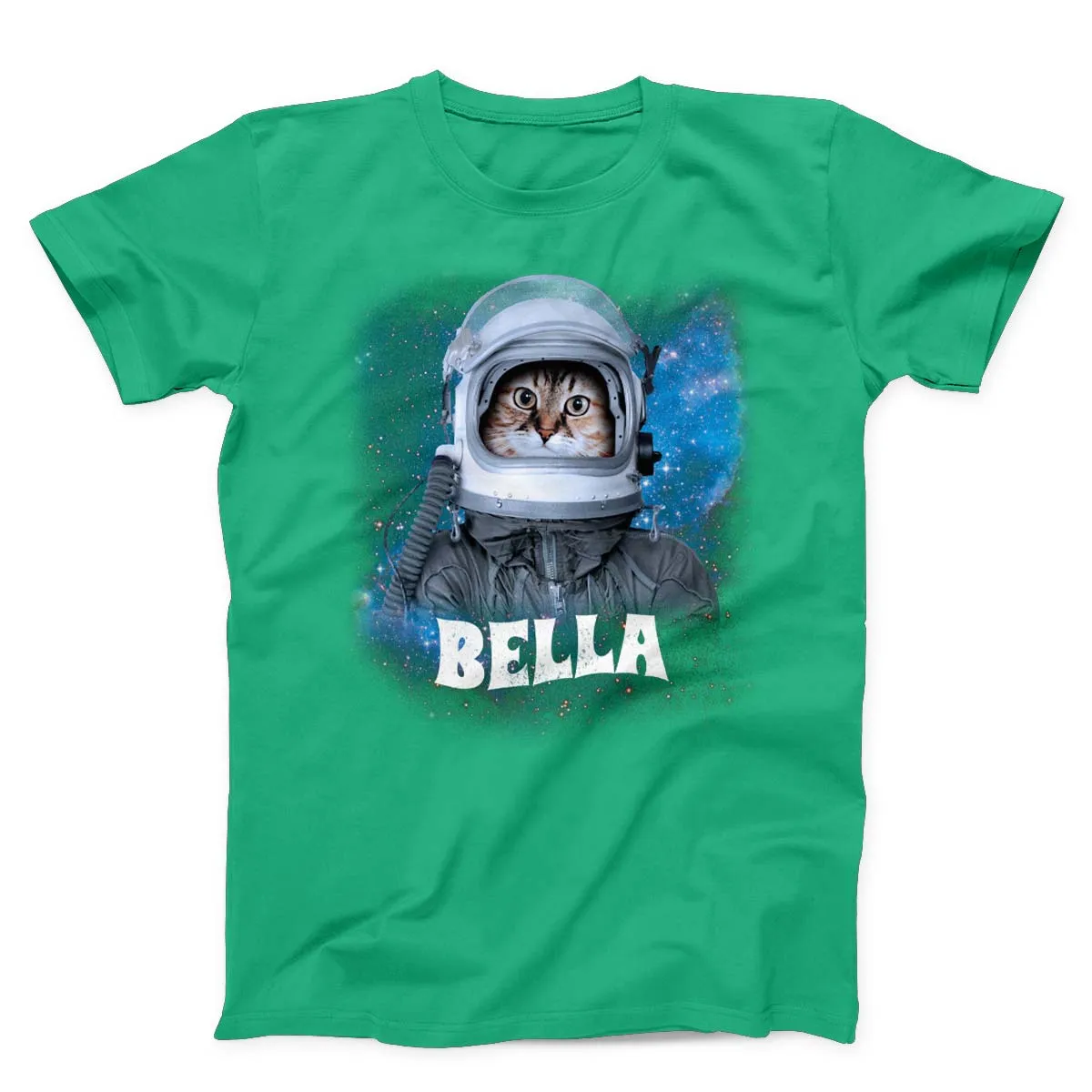Custom Astronaut Cat In Space T-shirt